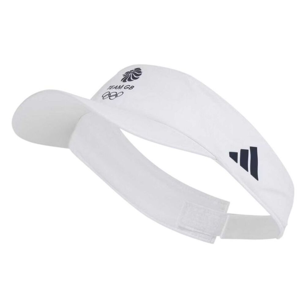 Adidas Team GB Logo Visor / White